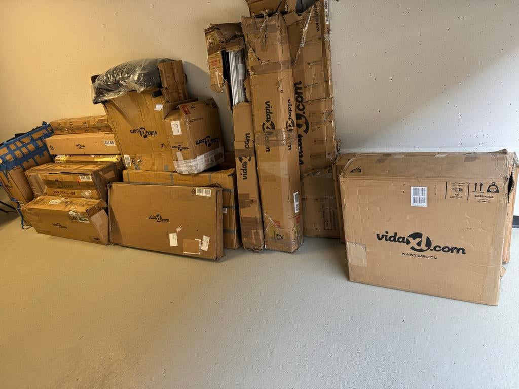 Vida XL Restpartij - Kasten, Gordijnen, Tafel & Stoelen, Ophalen of Verzenden