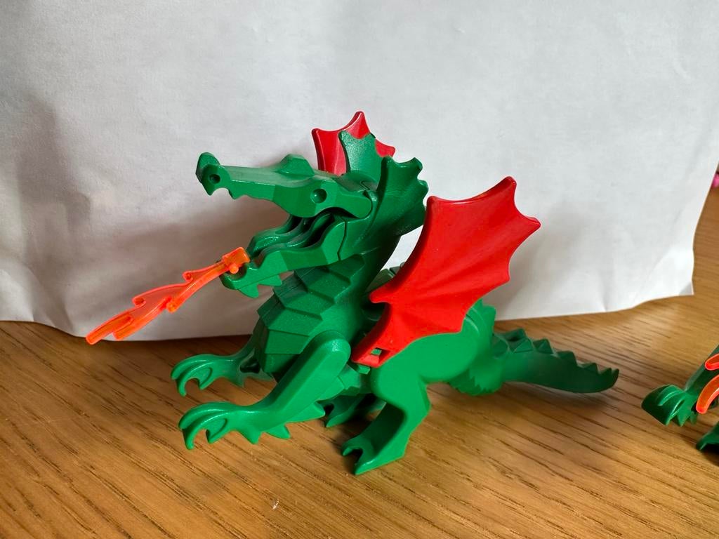 Lego castle - green dragon, Ophalen of Verzenden, Zo goed als nieuw