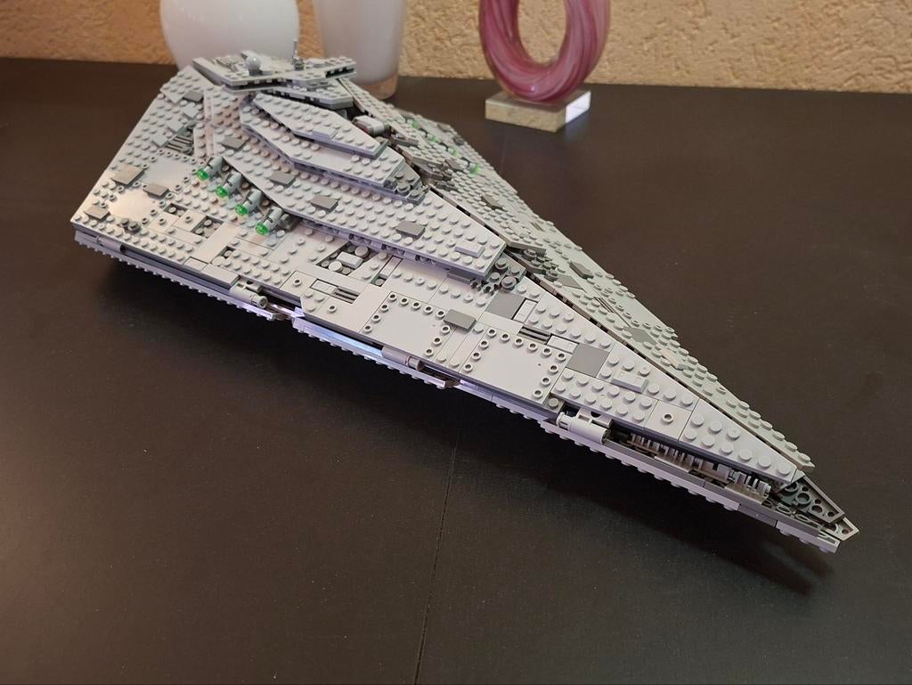 Star Wars First Order Star Destroyer, 1416 steentjes -75190, Ophalen of Verzenden, Zo goed als nieuw