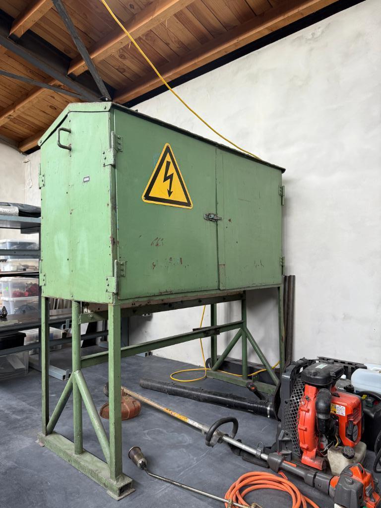 Industriele stalen (werkplaats) kast, Ophalen, Gebruikt