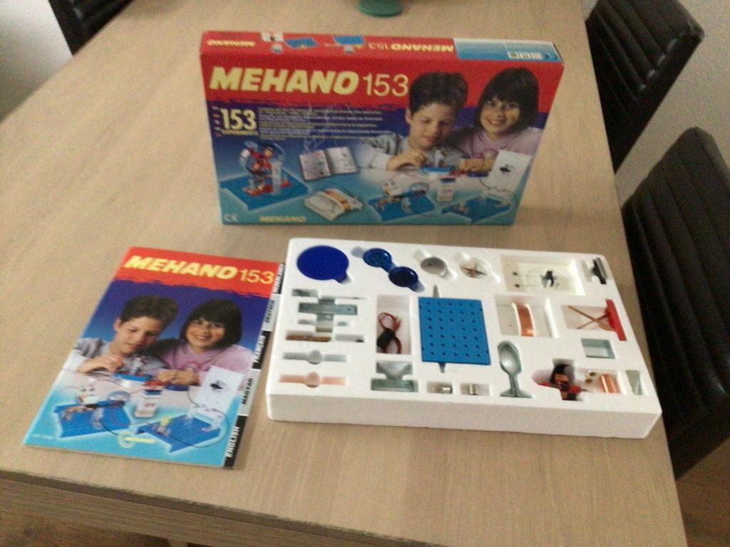 Mehan0 153 Experimenteerdoos - Compleet!, Ophalen, Zo goed als nieuw, Knutselen, Met licht
