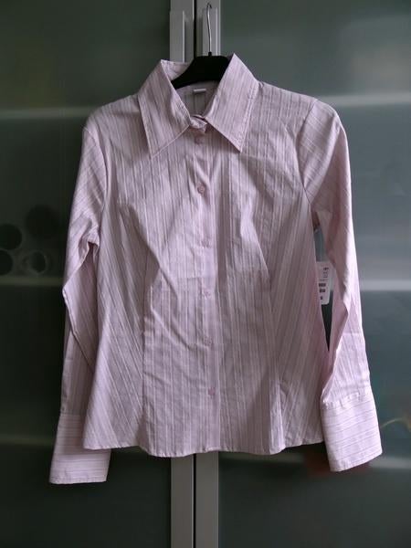 Roze blouse van H & M, Kleding | Dames, Blouses en Tunieken, Zo goed als nieuw, Maat 38/40 (M), Roze, Ophalen of Verzenden