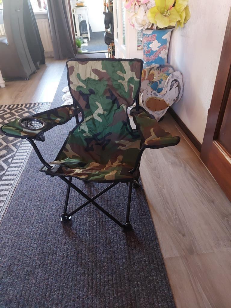 een vouwstoel nieuwstaat de kleine is verkocht, Ophalen, Nieuw, Campingstoel