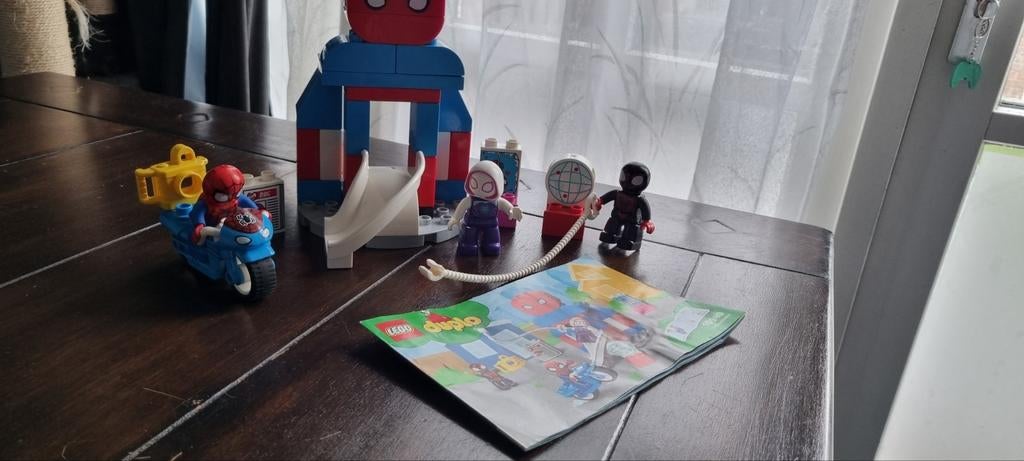 Duplo 10940 spiderman en vrienden, Kinderen en Baby's, Speelgoed | Duplo en Lego, Ophalen of Verzenden, Zo goed als nieuw, Duplo