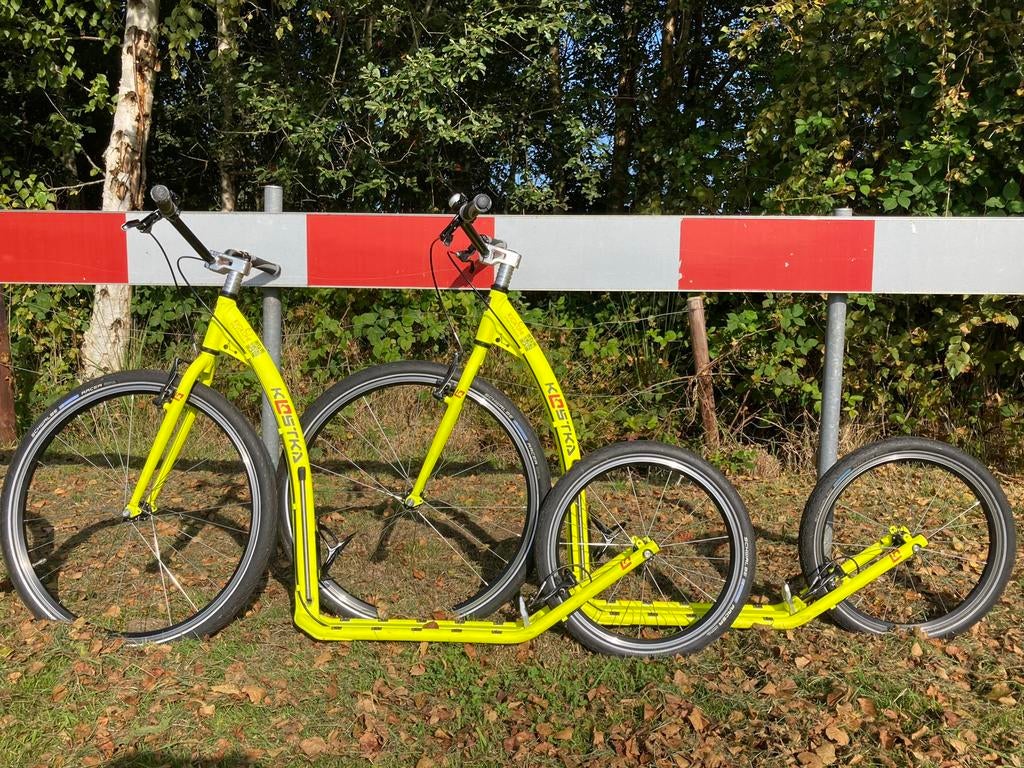 Kostka kickbike step en Kickbike race max te huur!, Fietsen en Brommers, Ophalen, Zo goed als nieuw, Kickbike