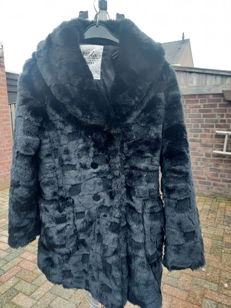 Dames bontjas, Ophalen of Verzenden, Gedragen, Maat 46/48 (XL) of groter, Carnaval