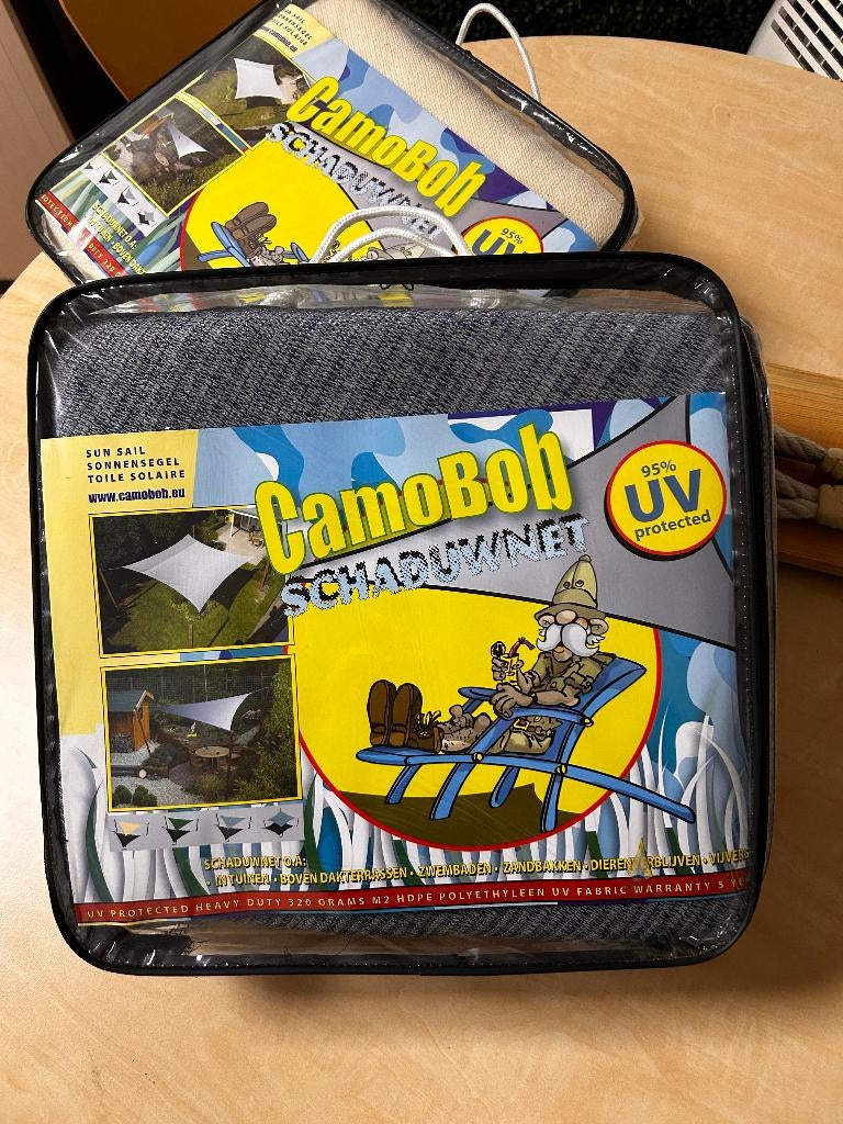 Schaduwdoeken definitieve uitverkoop 50% korting, Ophalen, CamoBob, Nieuw, Dukaatstraat 2a