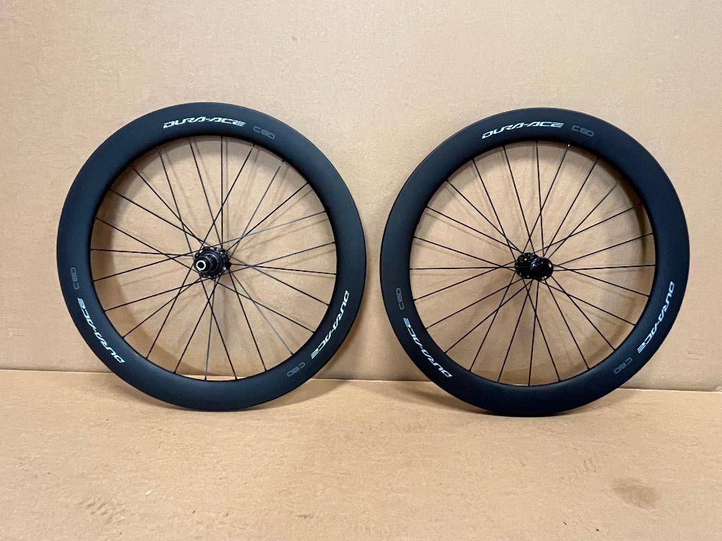 Shimano Dura-Ace C60 Tubular Wielset, Nieuw, Ophalen, Wiel, Carbon