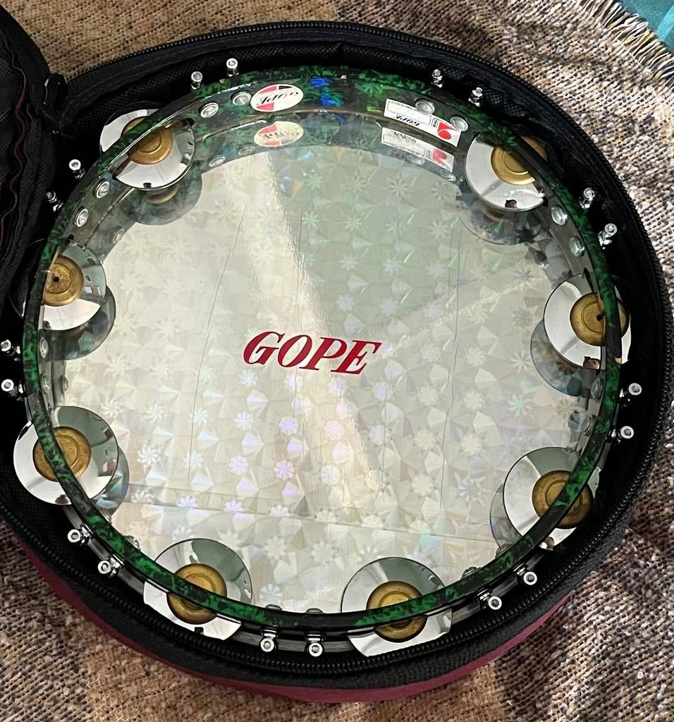 Pandeiro GOPE 12”, Muziek en Instrumenten, Percussie, Ophalen, Gebruikt, Trommel