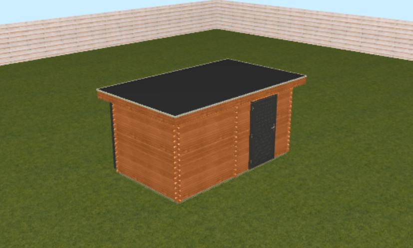 Lugarde Maatwerk 450 x 250 cm, 200 tot 400 cm, Tuinhuis, 250 tot 500 cm, Nieuw