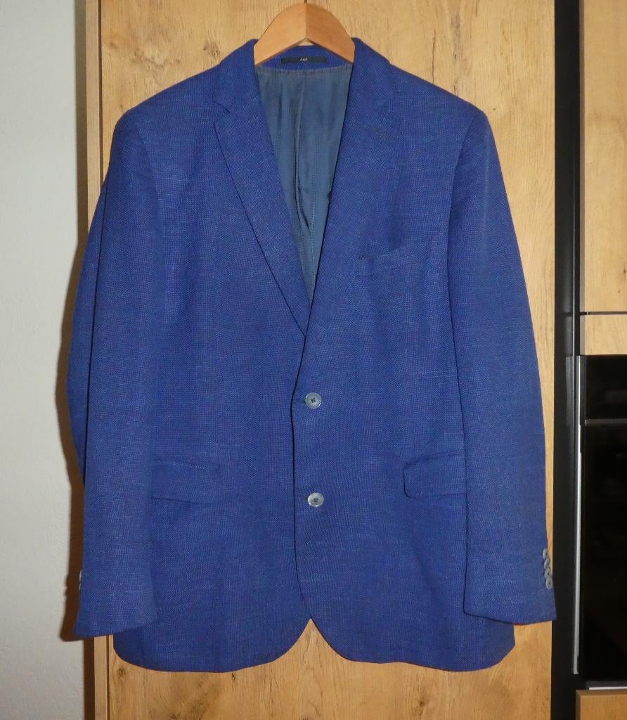 Eduard Dressler colbert Sean maat 27 = 54 kort Royal Blue, Maat 52/54 (L), Eduard Dressler, Gedragen, Verzenden