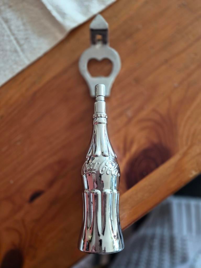 Coca-Cola fles en blik opener, Ophalen of Verzenden, Zo goed als nieuw, Gebruiksvoorwerp