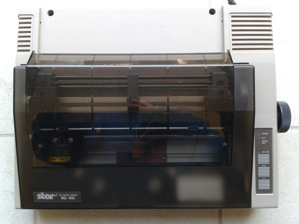 Star SG-10C Dot Matrix Printer voor o.a. Commodore 64 C64, Computers en Software, Vintage Computers, Ophalen of Verzenden, Star MIcronics
