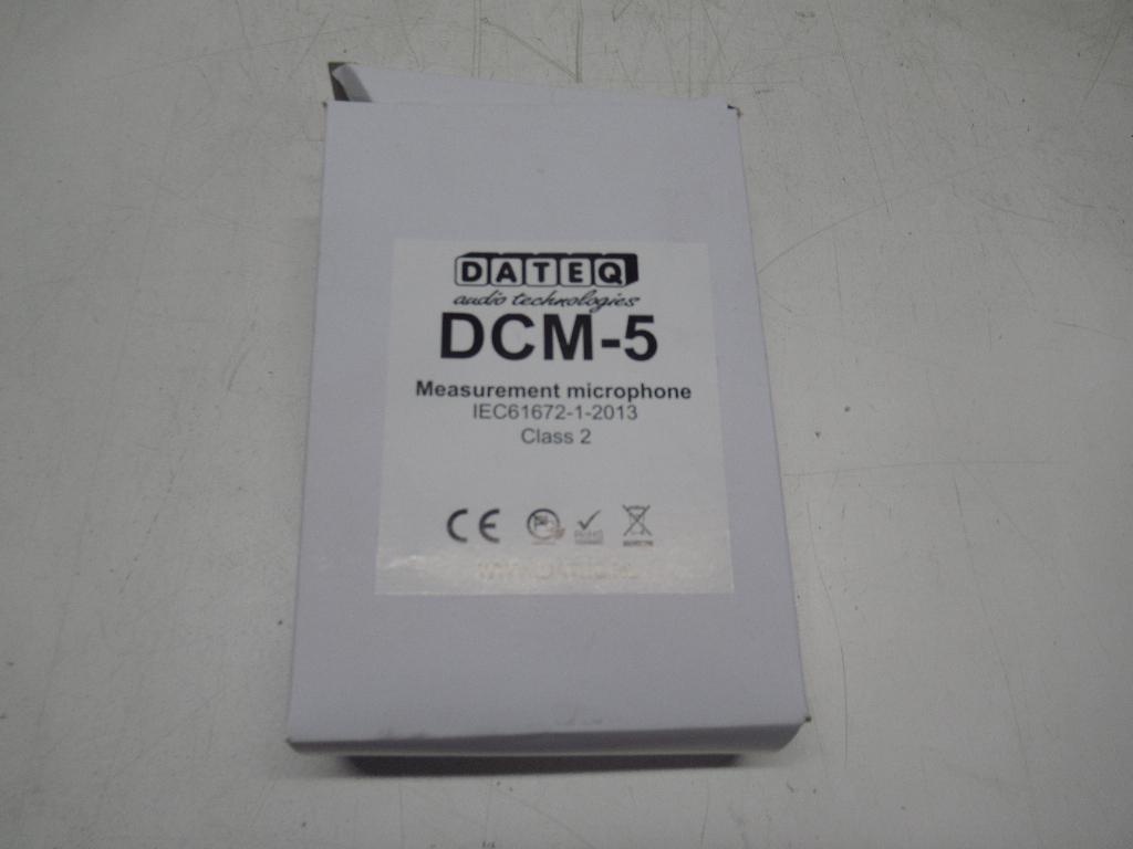 3297				Dateq meetmicrofoon, Dateq, Overige typen, Nieuw, Ophalen of Verzenden