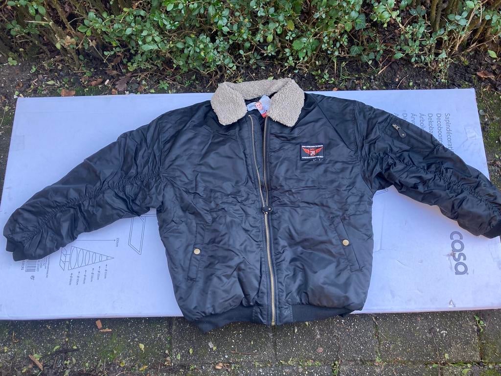 Bomberjack, Ophalen of Verzenden, Nieuw, Maat 56/58 (XL), Zwart