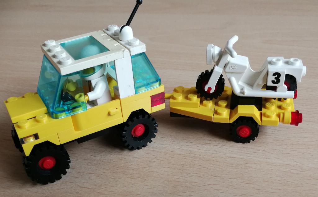 Lego 6677 Motorcross Racing - 1986, Ophalen of Verzenden, Gebruikt, Complete set, Lego