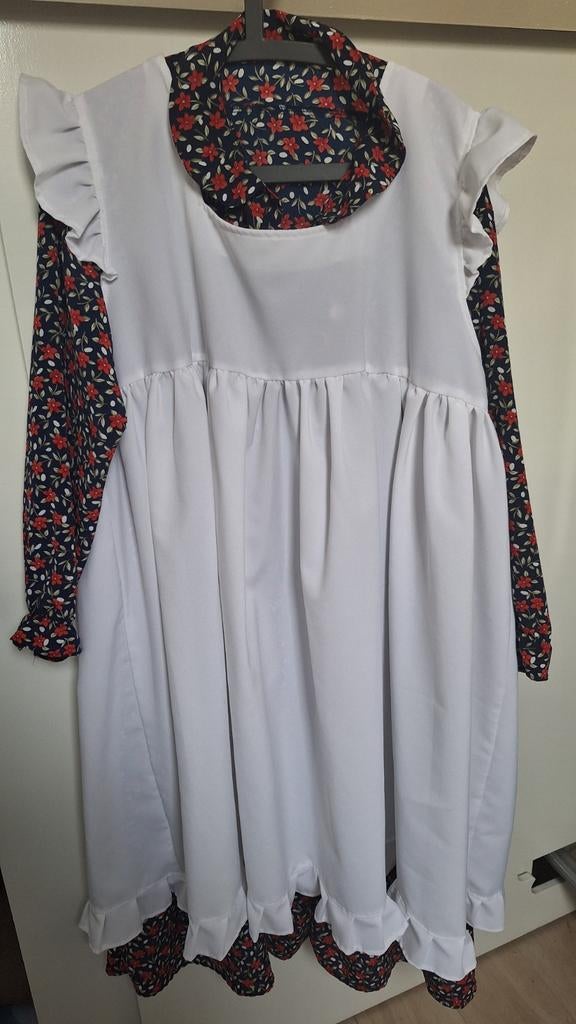 Jurk vroeger, Kleding | Dames, Ophalen of Verzenden, Zo goed als nieuw, Maat 42/44 (L), Carnaval