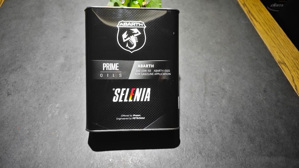 Abarth motorolie Petronas Selenia 10w50 2literblik, Ophalen of Verzenden