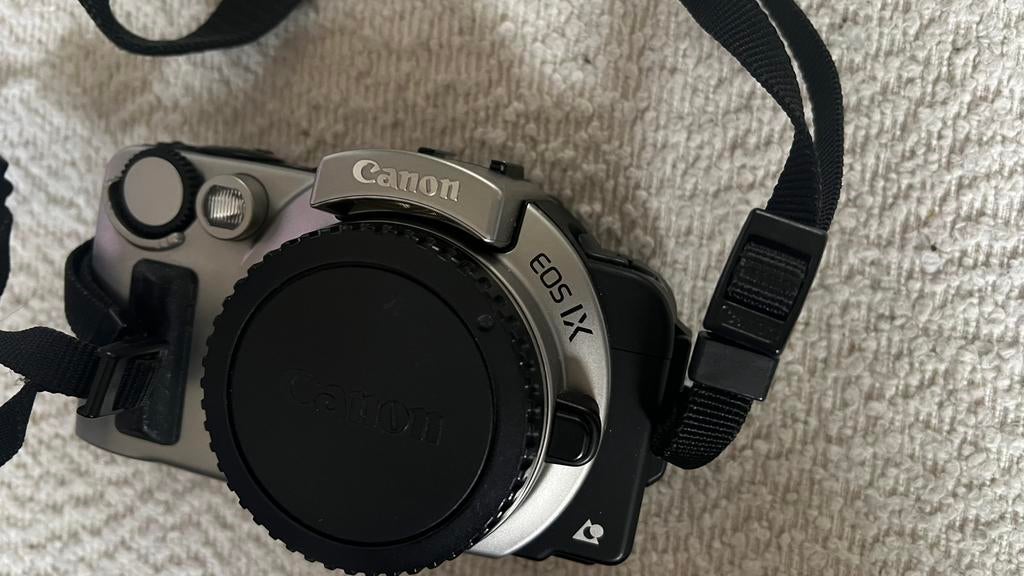 Canon IX APS analoog body, Ophalen of Verzenden, Gebruikt, Spiegelreflex, Canon