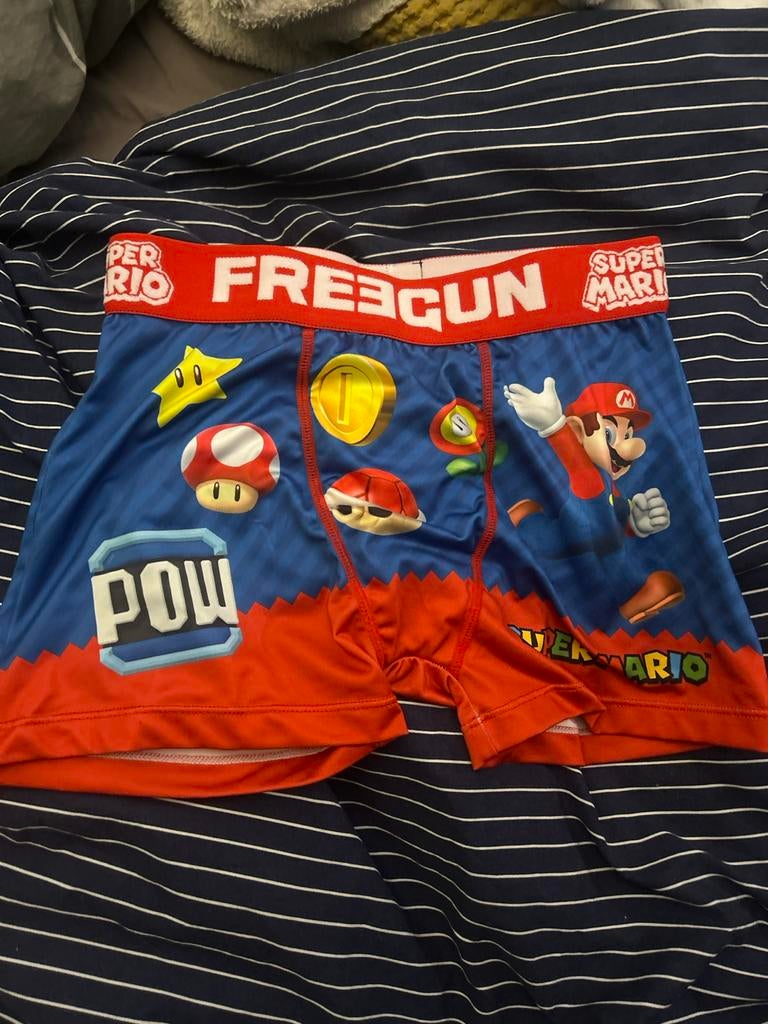 Meme Mario Onderbroek Limited Editie - Nooit Gedragen!, Ophalen of Verzenden, Rood, Boxer