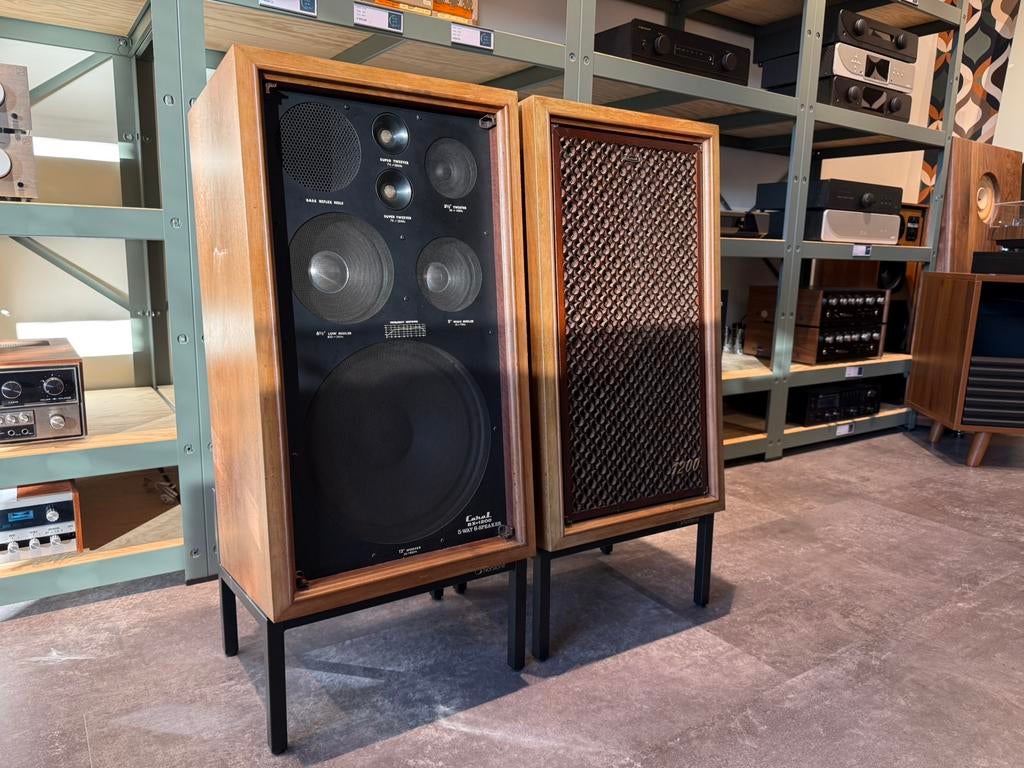 Coral BX-1200, zeer mooi, gereviseerd, vintage topper, Audio, Tv en Foto, Luidsprekers, Contact@vintageaudiobreda.nl, Zo goed als nieuw