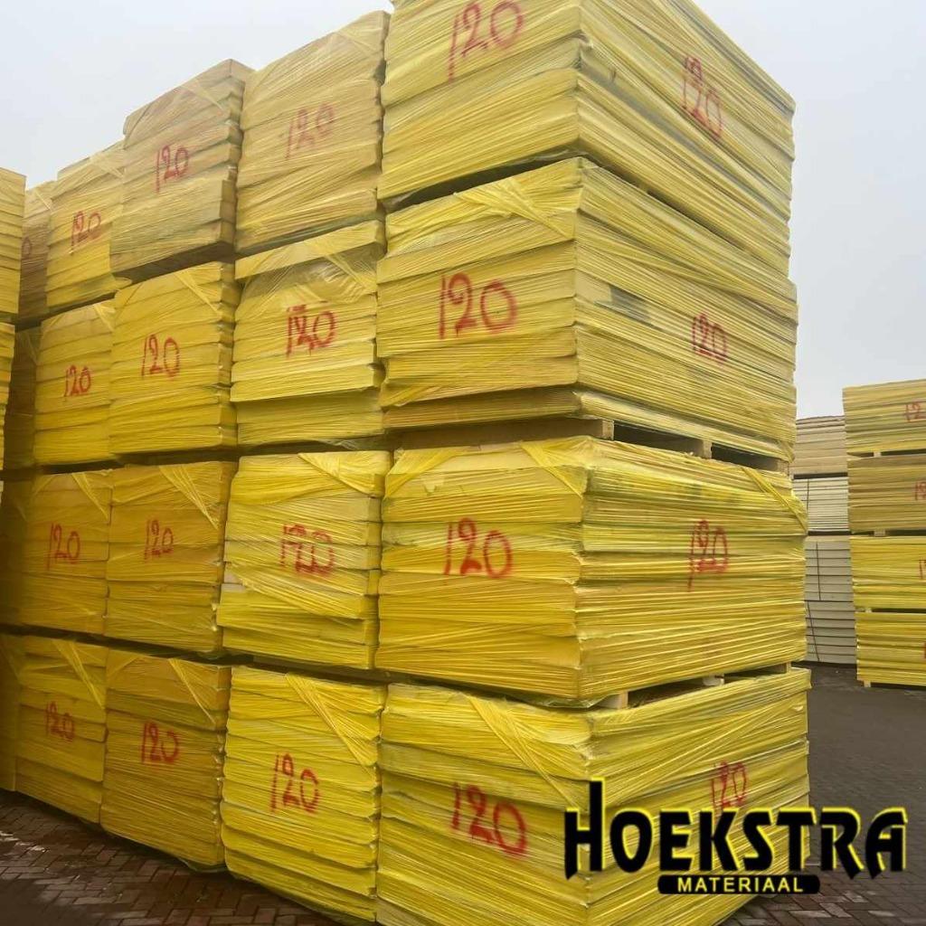 Goedkoopste PIR-isolatie van NL! 100 en 120mm OP = OP, Ophalen, Dakisolatie, 12 cm of meer, Nieuw