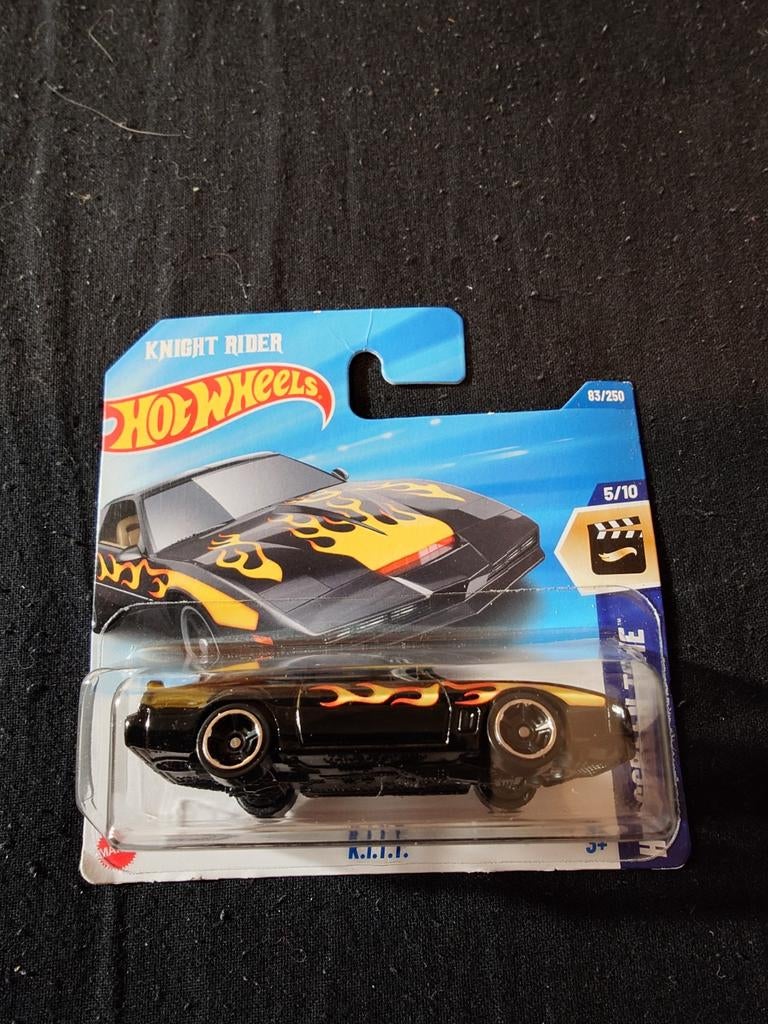 Hot Wheels KITT - Knight Rider met Vlammen, Ophalen of Verzenden, Nieuw, Auto