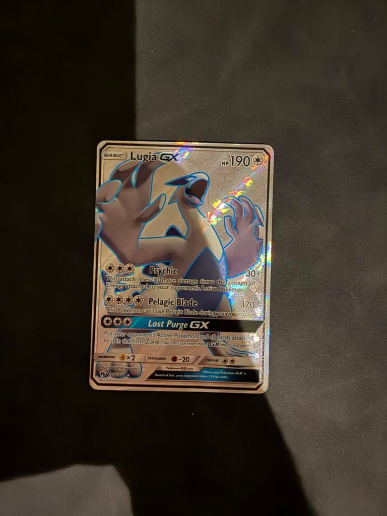 Lugia GX, Verzenden, Gebruikt, Losse kaart, Foil