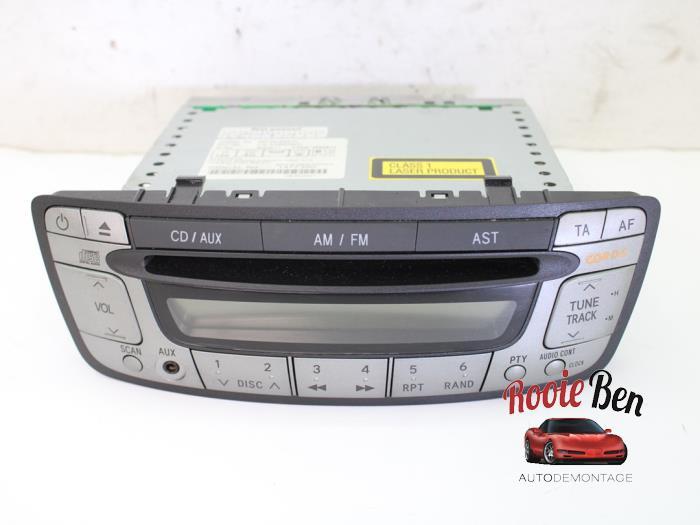 Radio CD Speler van een Citroen C1, Gebruikt, -, Ophalen of Verzenden, -