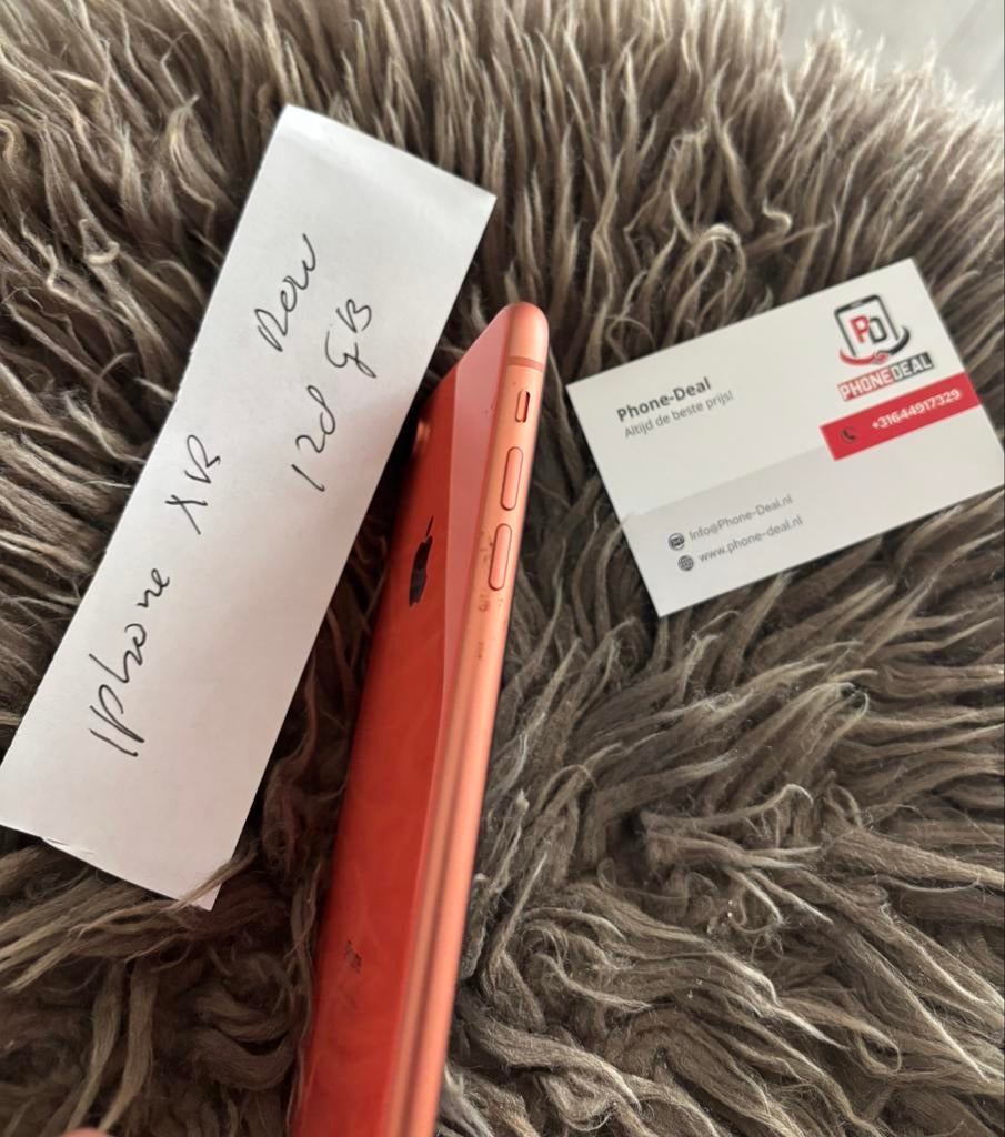 Iphone XR 128 gb factuur + Garantie, Telecommunicatie, Mobiele telefoons | Apple iPhone, IPhone XR, Ophalen of Verzenden, Apple