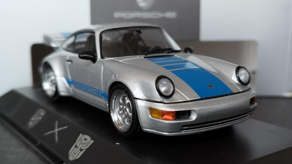 Porsche 911 964 3.8 Rs Transformers Mirage 1:43 Spark Pol, Overige merken, Auto, ., Nieuw