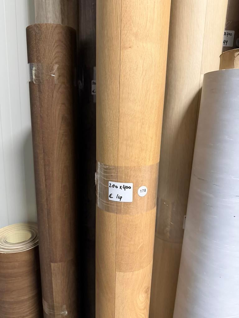 Modern Eiken Vinyl Restpartij | 2,80x4,00mtr, Ophalen, Nieuw, Nvt, Nvt