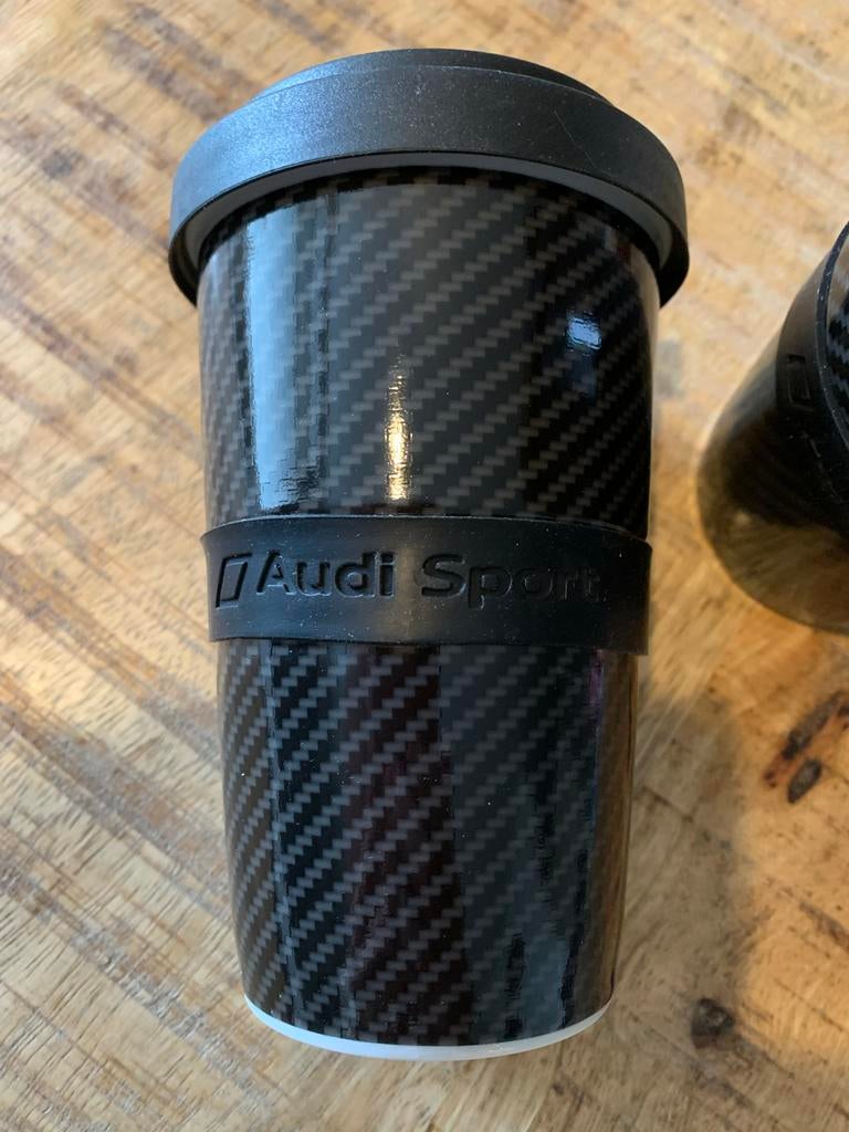 Audi Sportbekers - Collectors Item 2 st, Ophalen of Verzenden, Gebruikt, Auto's