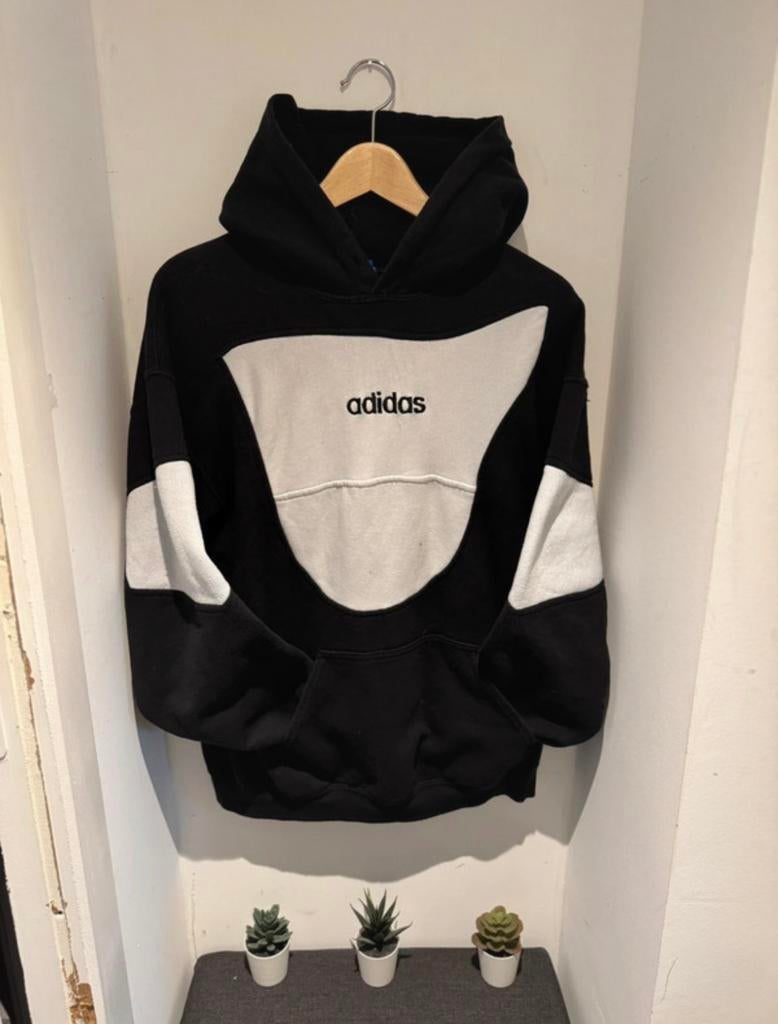 Adidas Limited Edition vintage Hoodie, Kleding | Heren, Truien en Vesten, Maat 48/50 (M), Zwart, Ophalen of Verzenden, Zo goed als nieuw