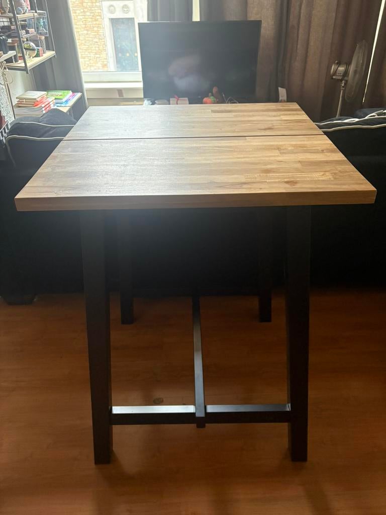 Bar/eet tafel inclusief 2 barstoelen, Ophalen, Gebruikt