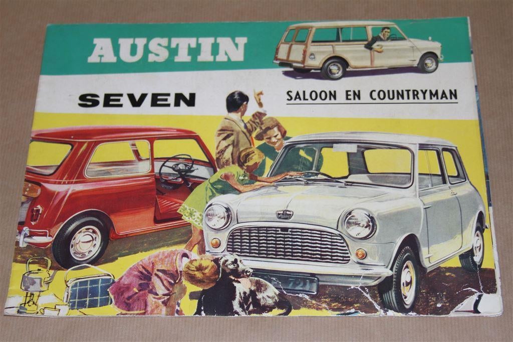 Zeldzame reclame-uitgave - Austin Mini Seven - Circa 1965 !!, Boeken, Ophalen of Verzenden, Gelezen, Overige merken