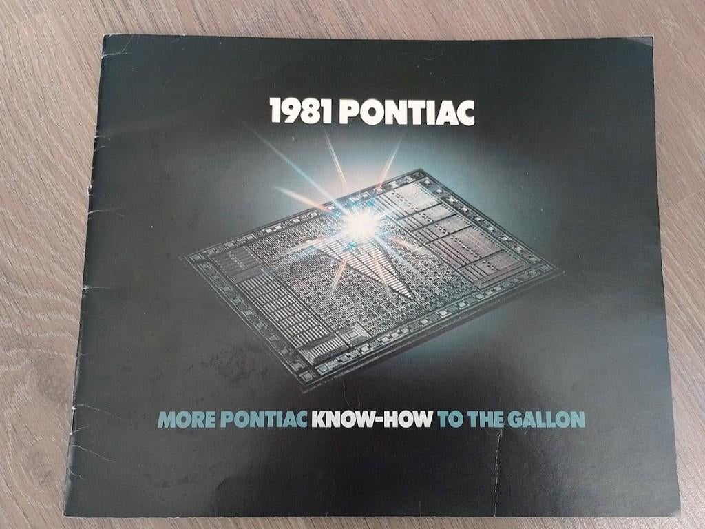Pontiac 1981, Firebird, Le Mans,Bonneville, Grad Prix etc, Ophalen of Verzenden, Zo goed als nieuw