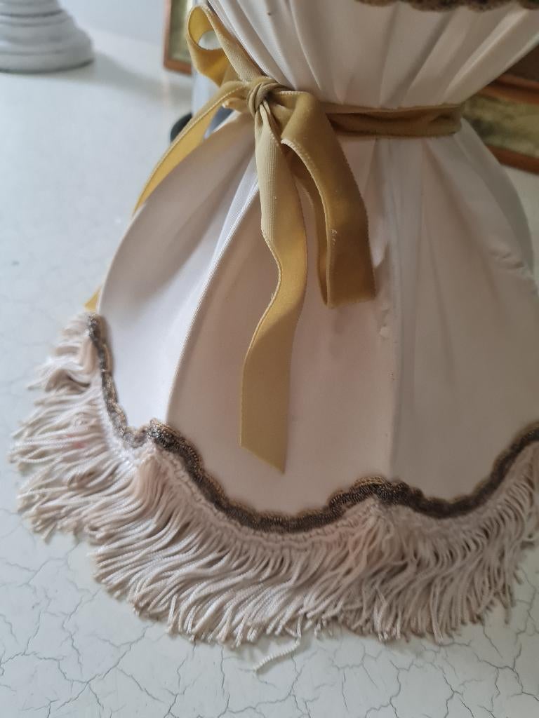 Vintage romantisch lampenkapje, Heikant 21 Kaatsheuvel, Overige kleuren, Ophalen of Verzenden, Zo goed als nieuw