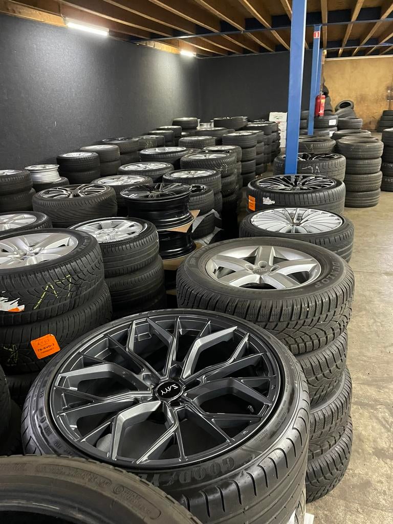 16 tot 21 inch Velgensets mercedes audi volkswagen bmw enz, Ophalen, Zomerbanden, Banden en Velgen