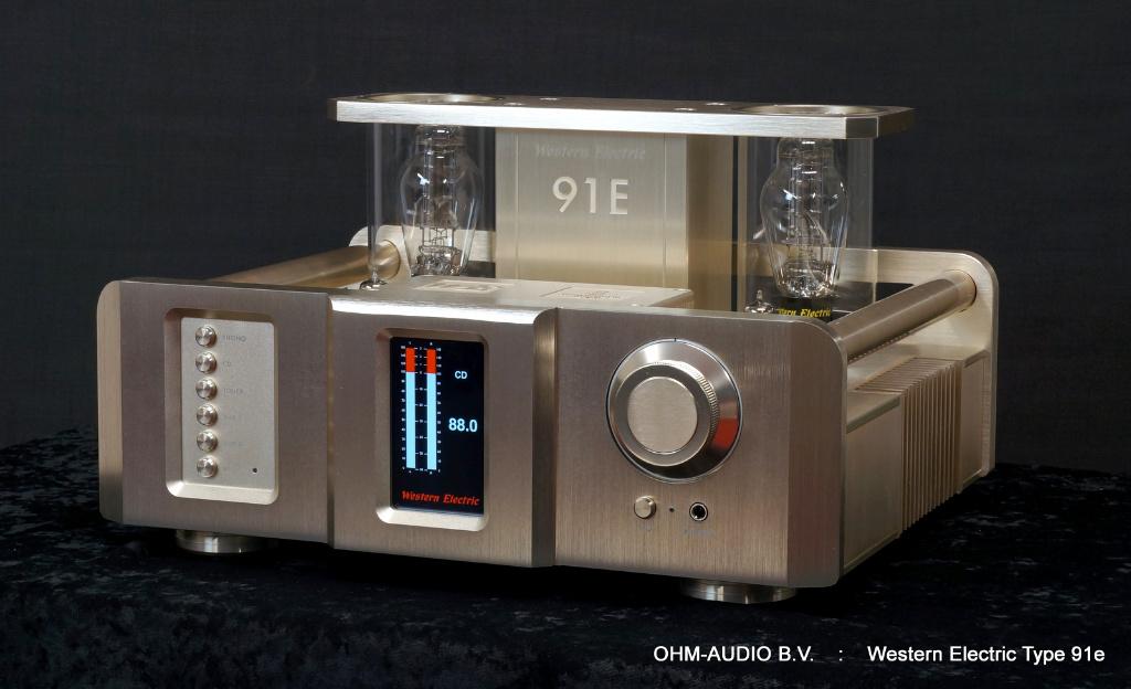 Western Electric WE 91E, Geïntegreerde Buizenversterker, Audio, Tv en Foto, Buizenversterkers, Versterker, Ophalen
