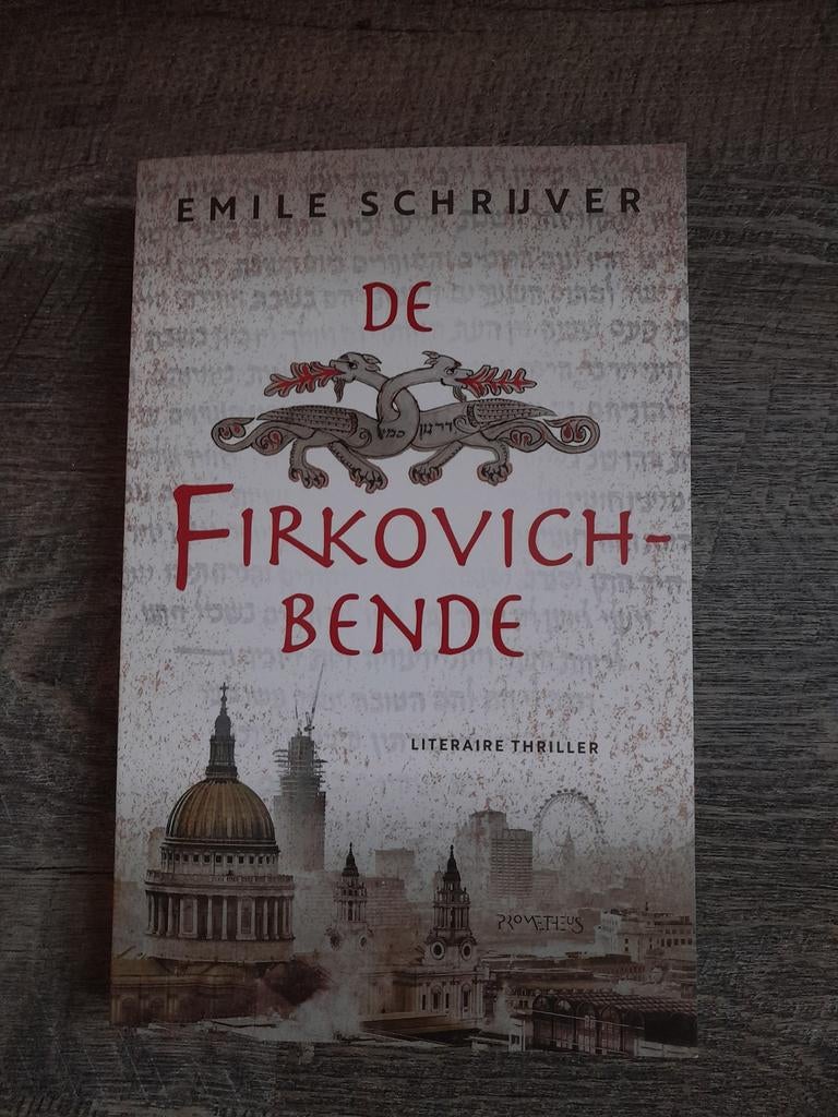 Emile Schrijver - De Firkovich-bende, Boeken, Thrillers, Zo goed als nieuw, Ophalen of Verzenden
