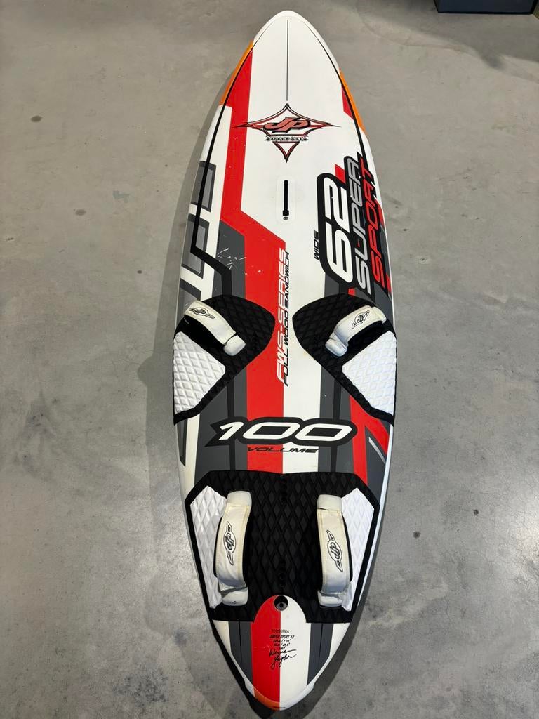 JP Supersport Full Wood Sandwich 100 / Ideaal Defi board!, Watersport en Boten, Windsurfen, Ophalen, Gebruikt, Minder dan 250 cm