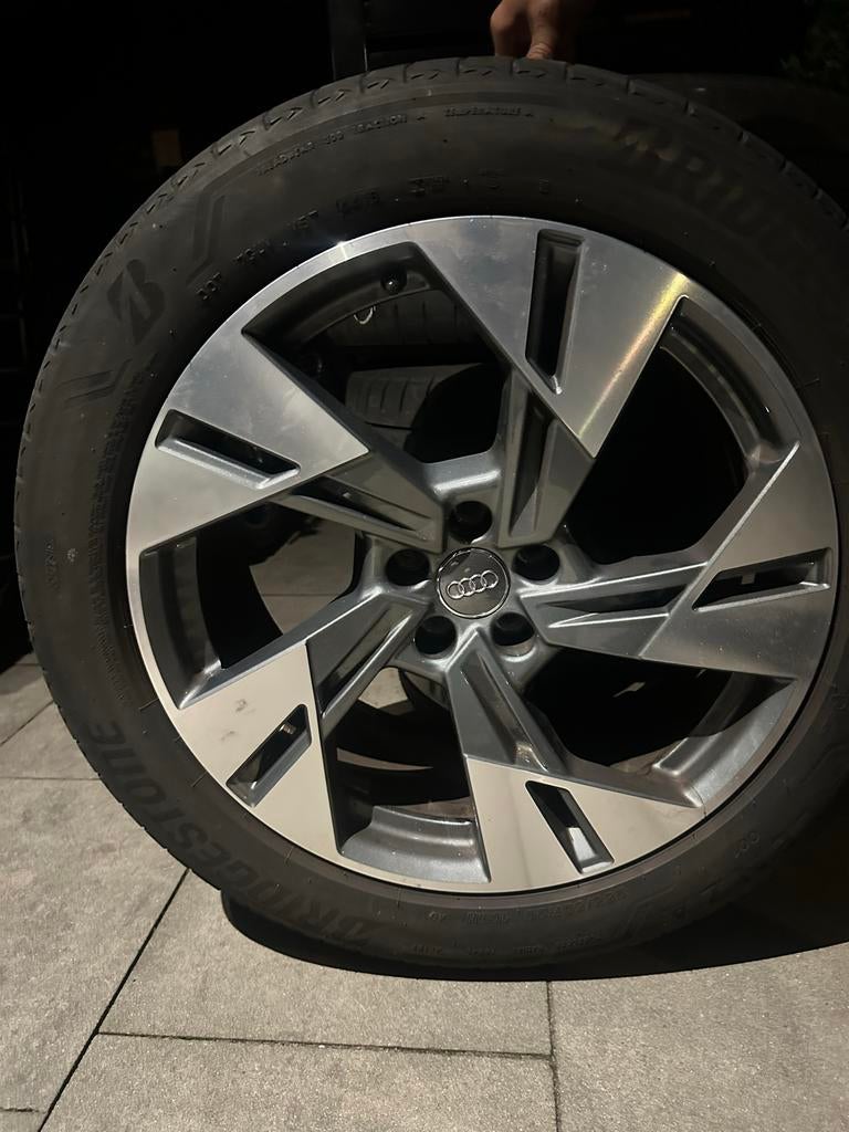 Audi Zomerbanden 255/50 R20, Auto-onderdelen, Banden en Velgen, Ophalen, Gebruikt, 255 mm, Band(en)
