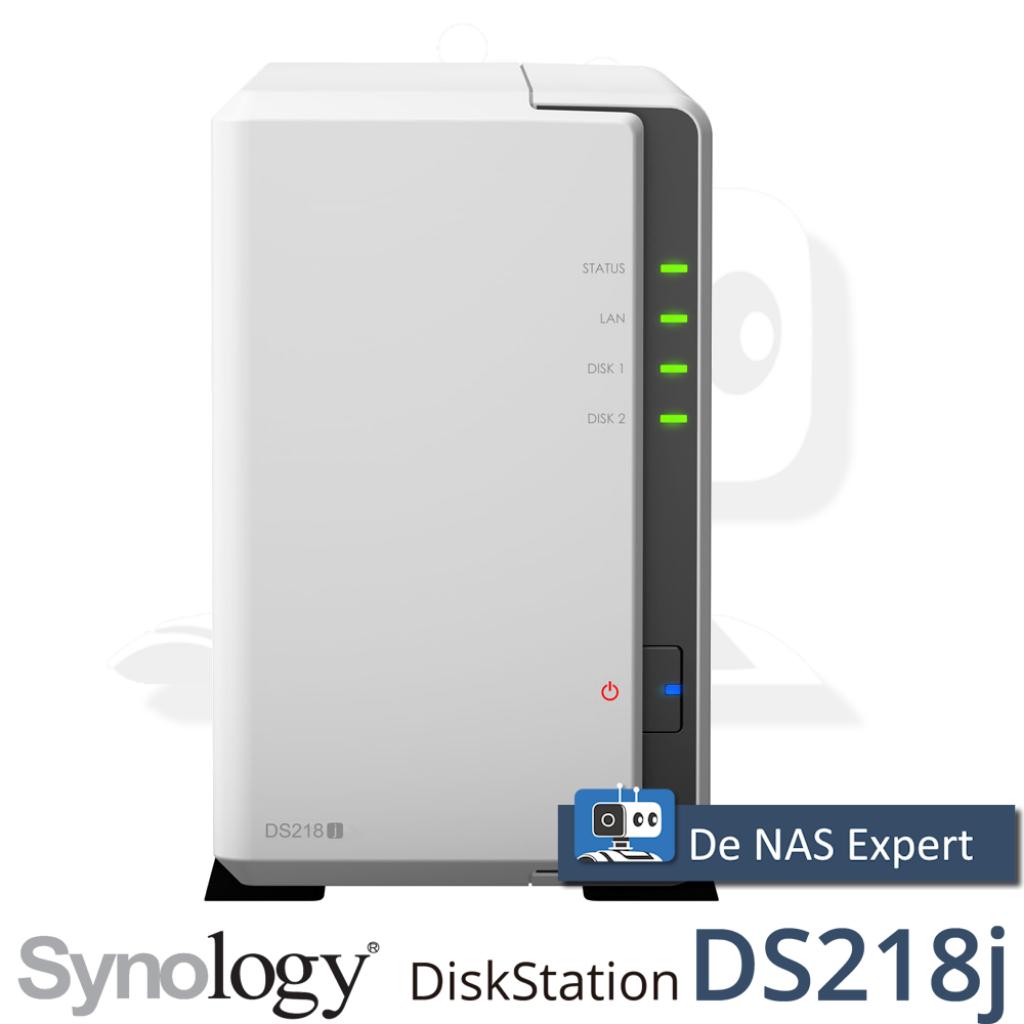 NAS Synology DS218j refurbished, Computers en Software, NAS, Info@synology.com, Synology, Refurbished, Ophalen of Verzenden