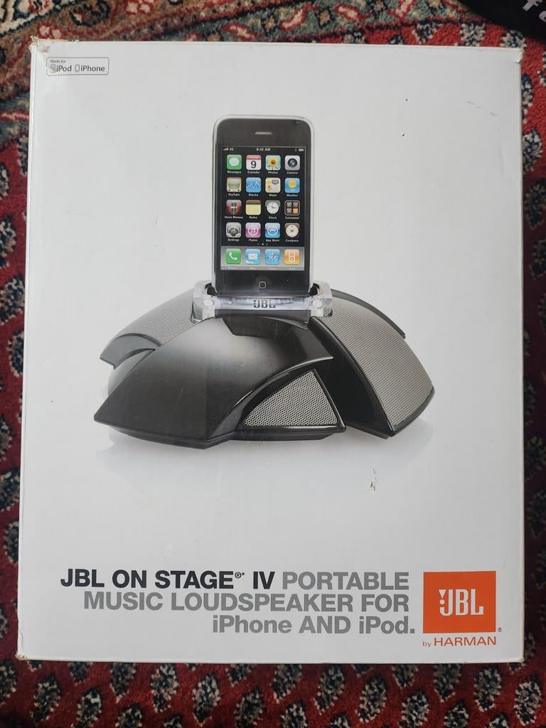Luidspreker i Phone ET iPod op batterijen, Ophalen of Verzenden, Nieuw, Overige typen, Apple iPhone