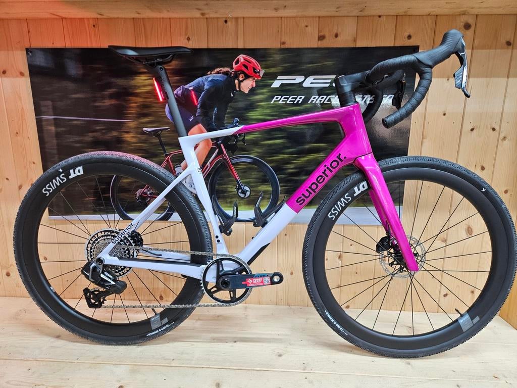 Superior XR 9.7 GR - SRAM Force AXS -  L Fietslease mogelijk, 28 inch, Carbon, 10 tot 15 versnellingen, Heren