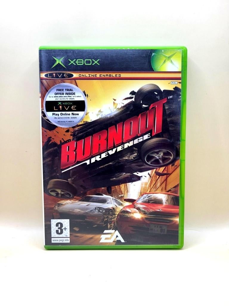 Burnout Revenge - Xbox Original, Spelcomputers en Games, Games | Xbox Original, Microsoft, Microsoft support, Racen en Vliegen