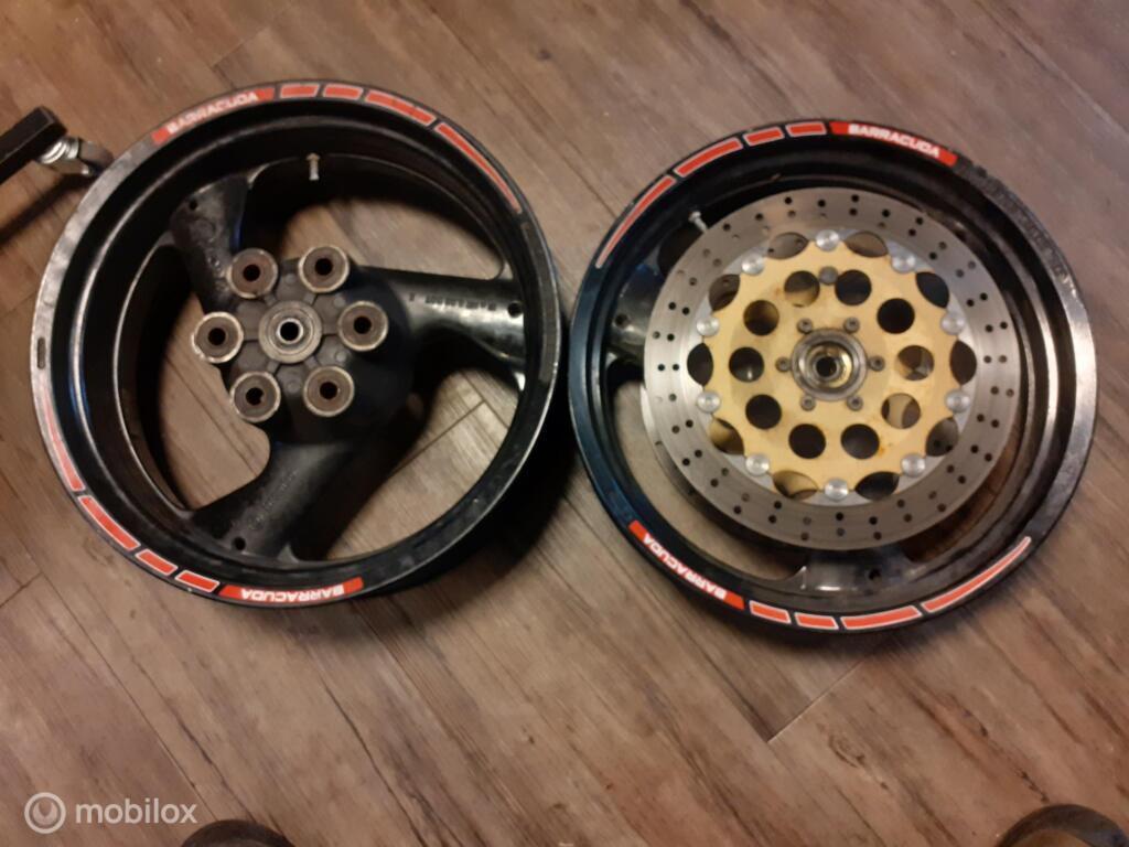 Achterwiel voorwiel wielen velgen 851 888 Paso Supersport SS, Motoren, Onderdelen | Ducati, Gebruikt, Factorystore.service@ducati.com