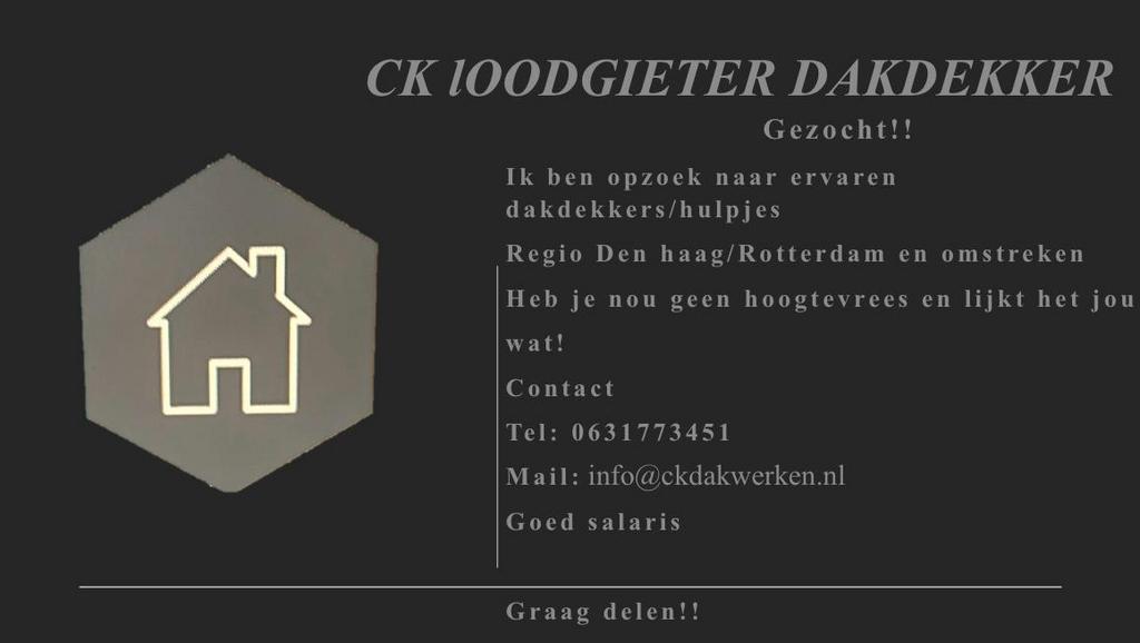 Hulpbgezocht wij zijn weer opzoek