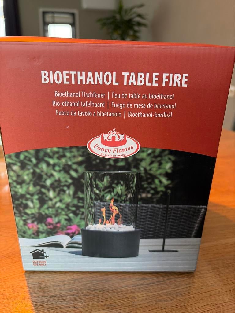 Bio-ethanol tafelhaard, Ophalen of Verzenden, Nieuw